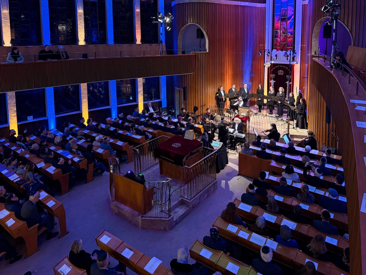 Gedenkstunde in die Synagoge der Jüdischen Gemeinde Hannover.