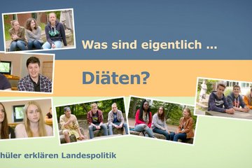 Schüler erklären Landespolitik: Was sind Diäten?