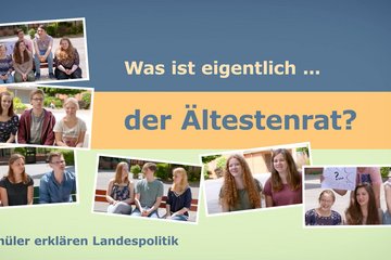 Schüler erklären Landespolitik: Was ist der Ältestenrat?