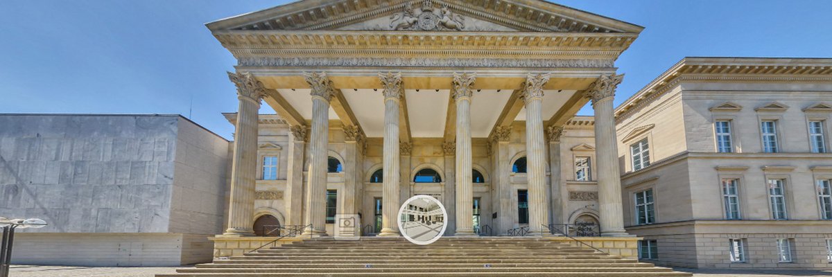 Bild: © Niedersächsischer Landtag Treppe vor dem Haupteingang