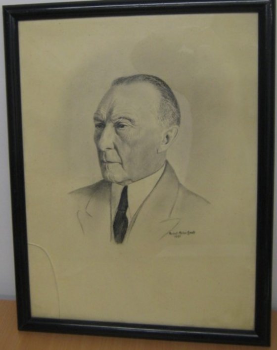 Bildnis Konrad Adenauer 