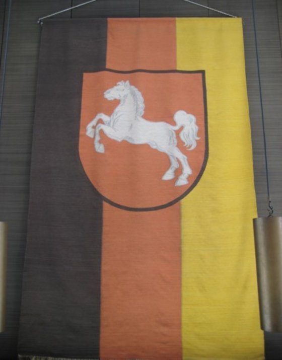 Landesfahne Niedersachsen 